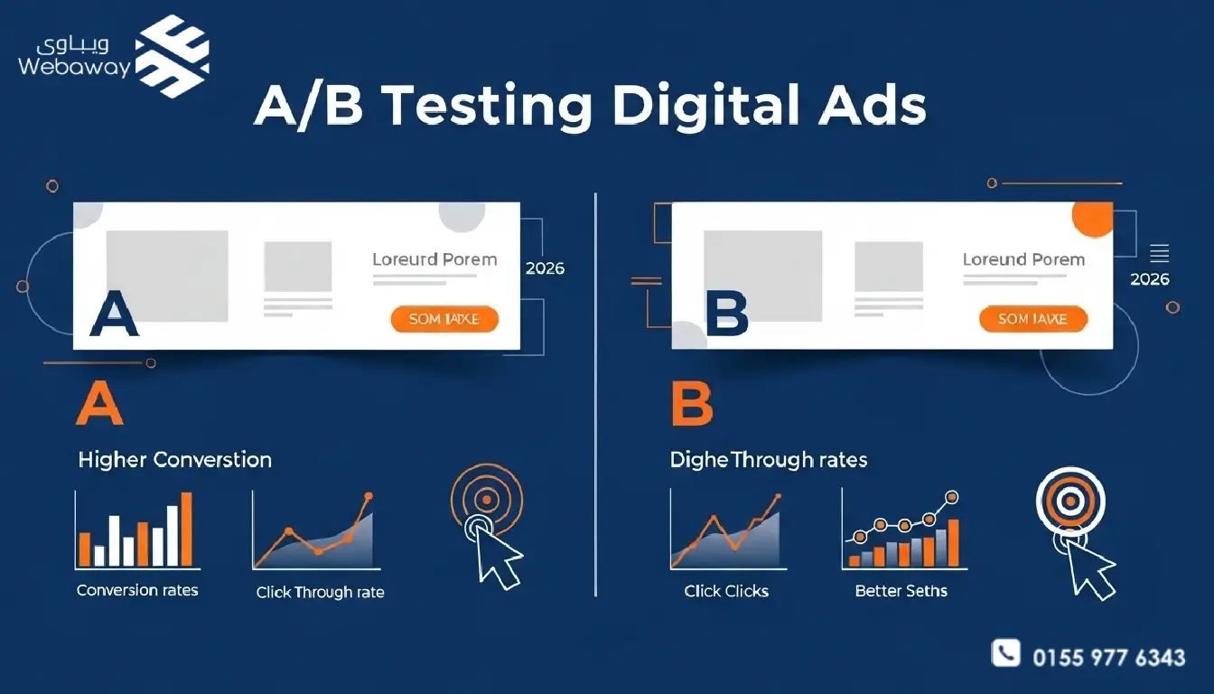 أهمية A/B Testing في تحسين أداء الحملات الإعلانية 2026 | Digital Marketing Optimization