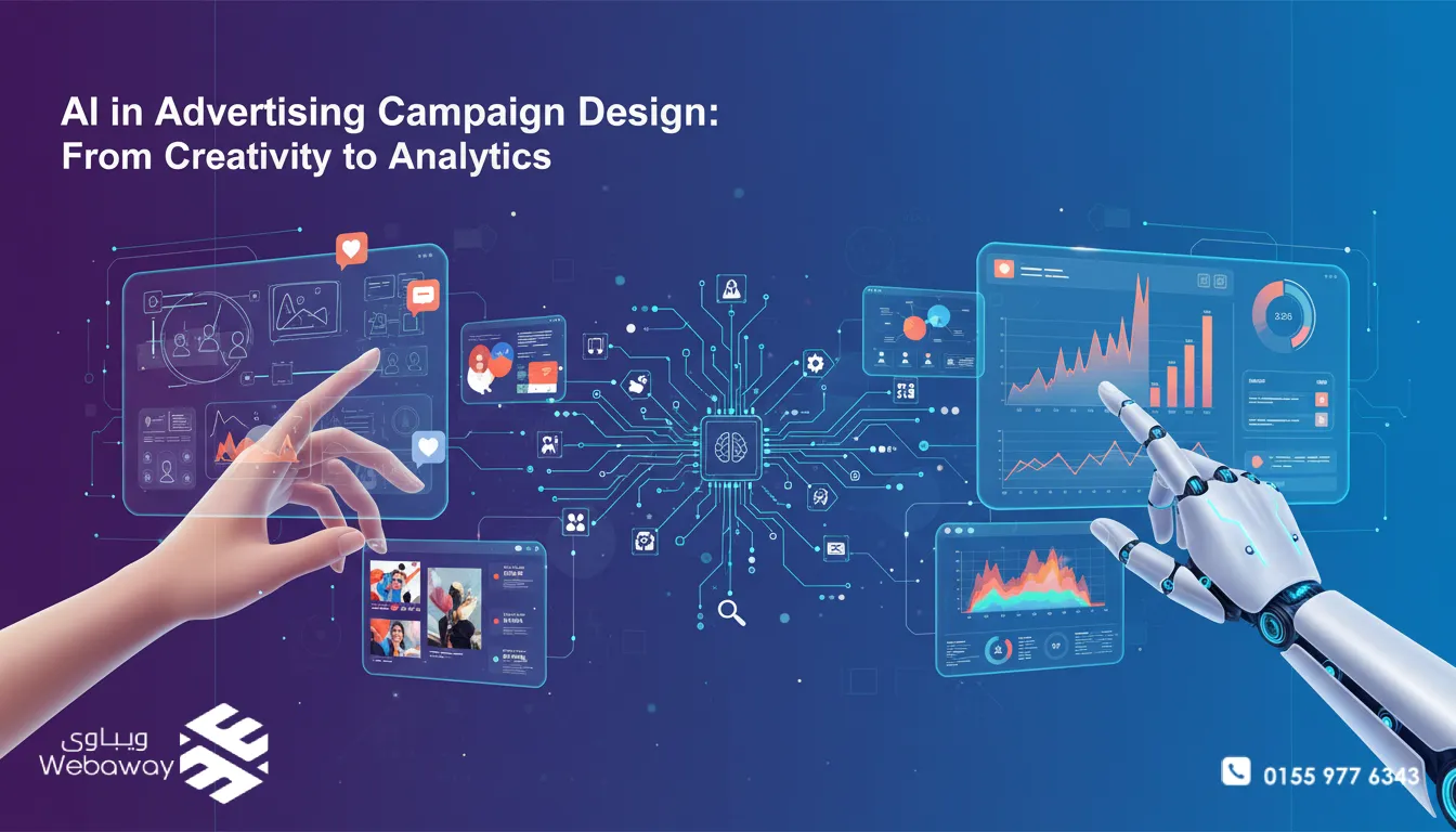 الذكاء الاصطناعي في تصميم الحملات الإعلانية (AI Ad Campaigns) 2026 | تطوير الإعلانات المدفوعة بذكاء من الإبداع إلى التحليل
