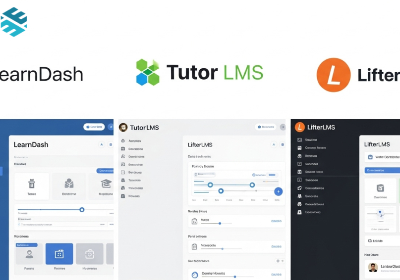 مقارنة بين LearnDash و Tutor LMS و LifterLMS: أفضل إضافات LMS لووردبريس