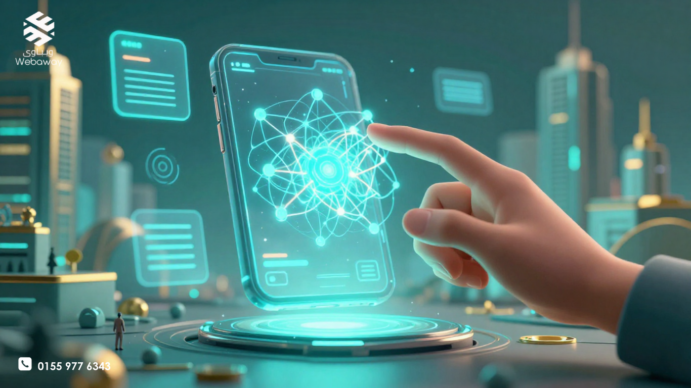 واجهة مستخدم ذكية لموقع إلكتروني تتغير عناصرها ديناميكياً لتناسب اهتمامات العميل، مما يعزز تجربة الشراء - ويباوي.