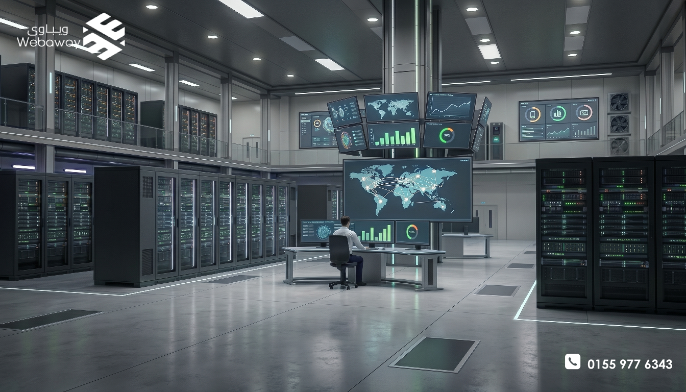 ما هو الداتا سنتر Data Center؟ شرح مركز البيانات وأنواعه ومواصفات غرفة السيرفرات