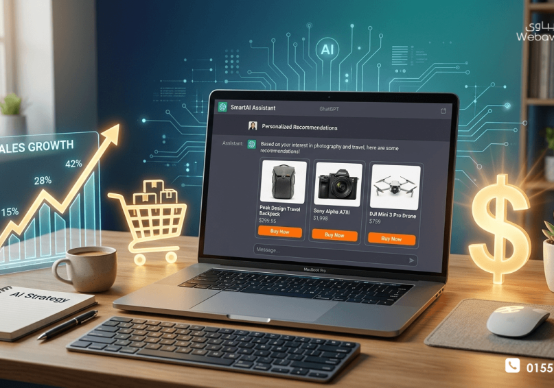 كيف تستخدم ChatGPT لزيادة مبيعات مشروعك؟ تعلم كيف تستخدم ChatGPT لزيادة مبيعات مشروعك من خلال كتابة الأوامر الفعالة، بناء ملف العميل المثالي، وتحويل المحتوى إلى مبيعات. دليل عملي 2026.