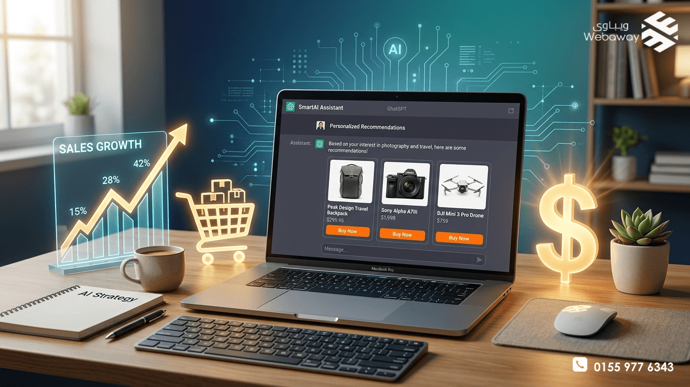 تعلم كيف تستخدم ChatGPT لزيادة مبيعات مشروعك من خلال كتابة الأوامر الفعالة، بناء ملف العميل المثالي، وتحويل المحتوى إلى مبيعات. دليل عملي 2026.