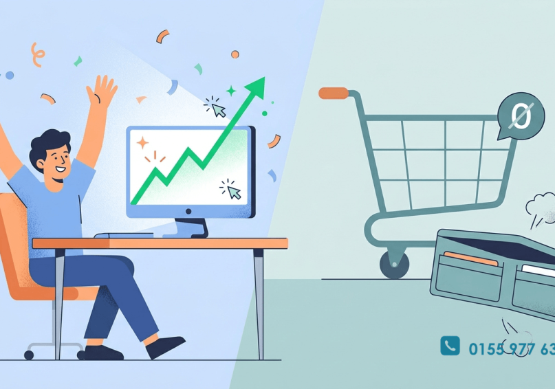 CTR مرتفع ولا توجد مبيعات؟ لا تحتفل بعد CTR عالي مش معناه نجاح. لو إعلانك بيجيب نقرات كتير ومفيش مبيعات، المشكلة في مكان تاني. اعرف السبب وإزاي تصلحه.