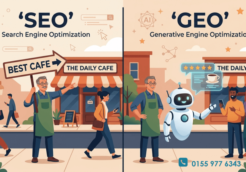 SEO vs GEO ما الفرق بينهما لأصحاب المشاريع؟ مقارنة بين SEO التقليدي وGEO لأصحاب المشاريع في عصر الذكاء الاصطناعي