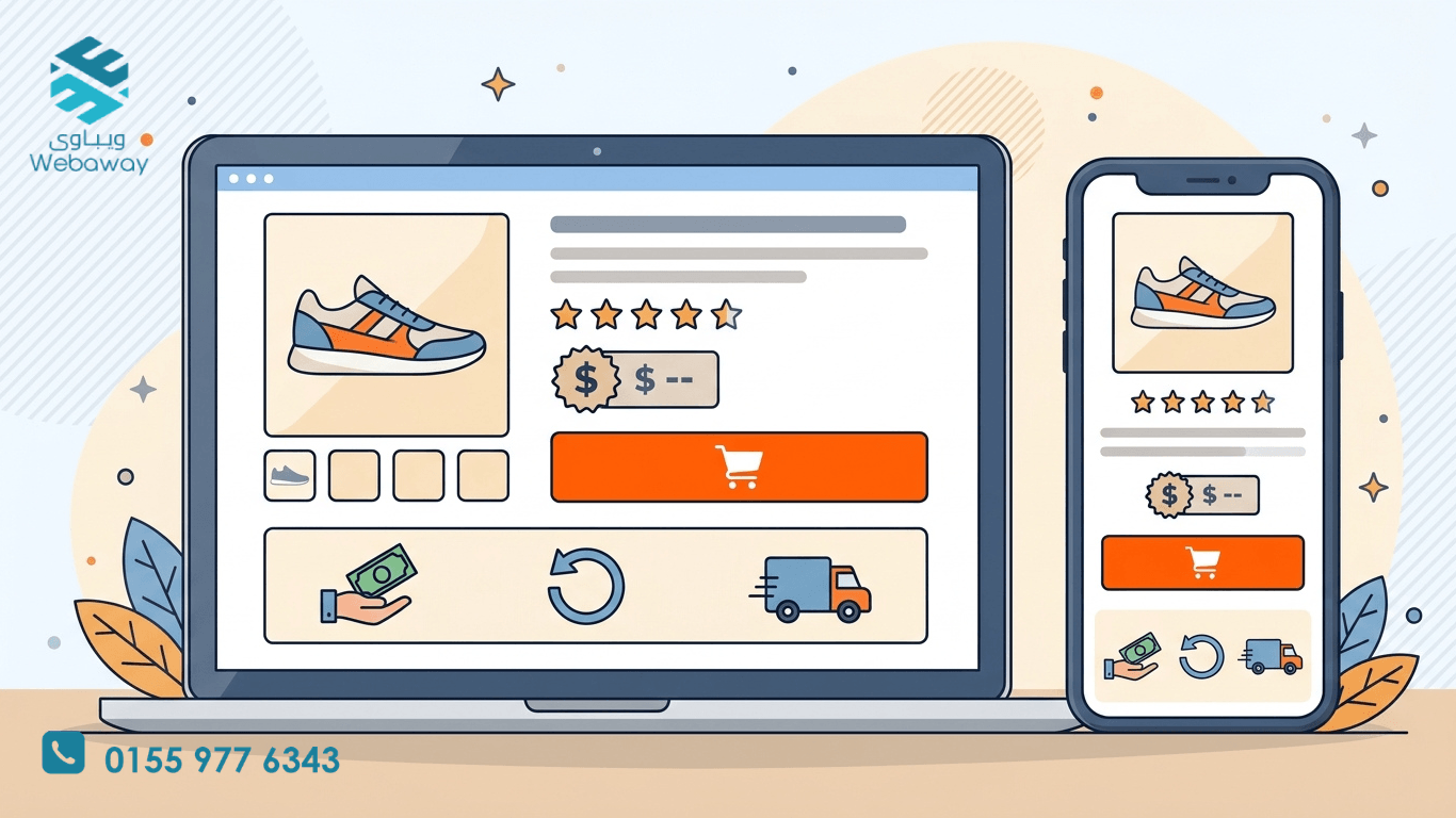 صفحة المنتج هي اللي بتحول الزائر لعميل. اعرف 9 عناصر لا غنى عنها في صفحة المنتج، وإزاي تطبقها في متجرك المصري.
