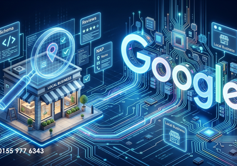 كيف يفهم جوجل النشاط التجاري من خلال الإشارات الرقمية والبيانات المنظمة