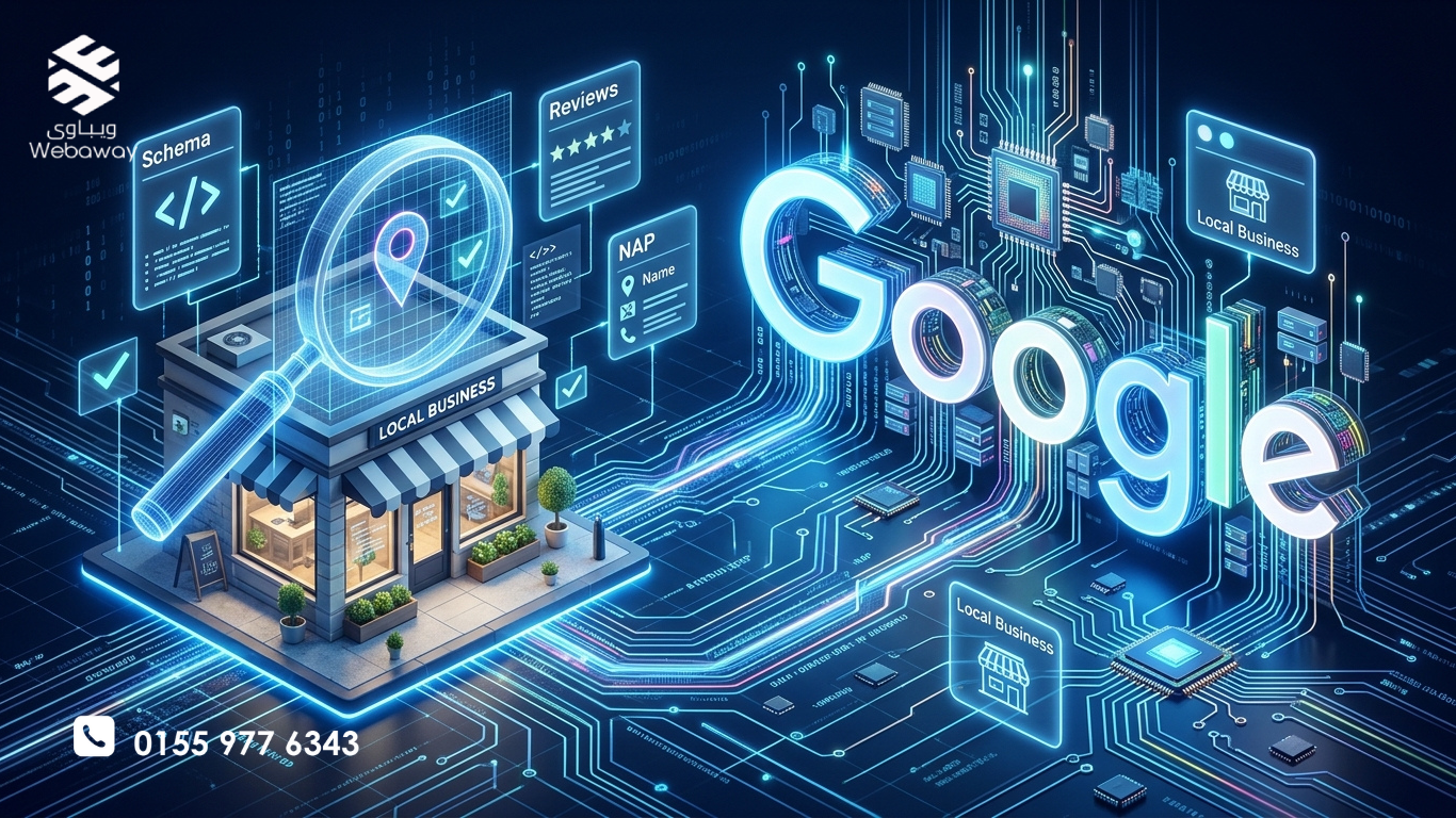 كيف يفهم جوجل النشاط التجاري من خلال الإشارات الرقمية والبيانات المنظمة