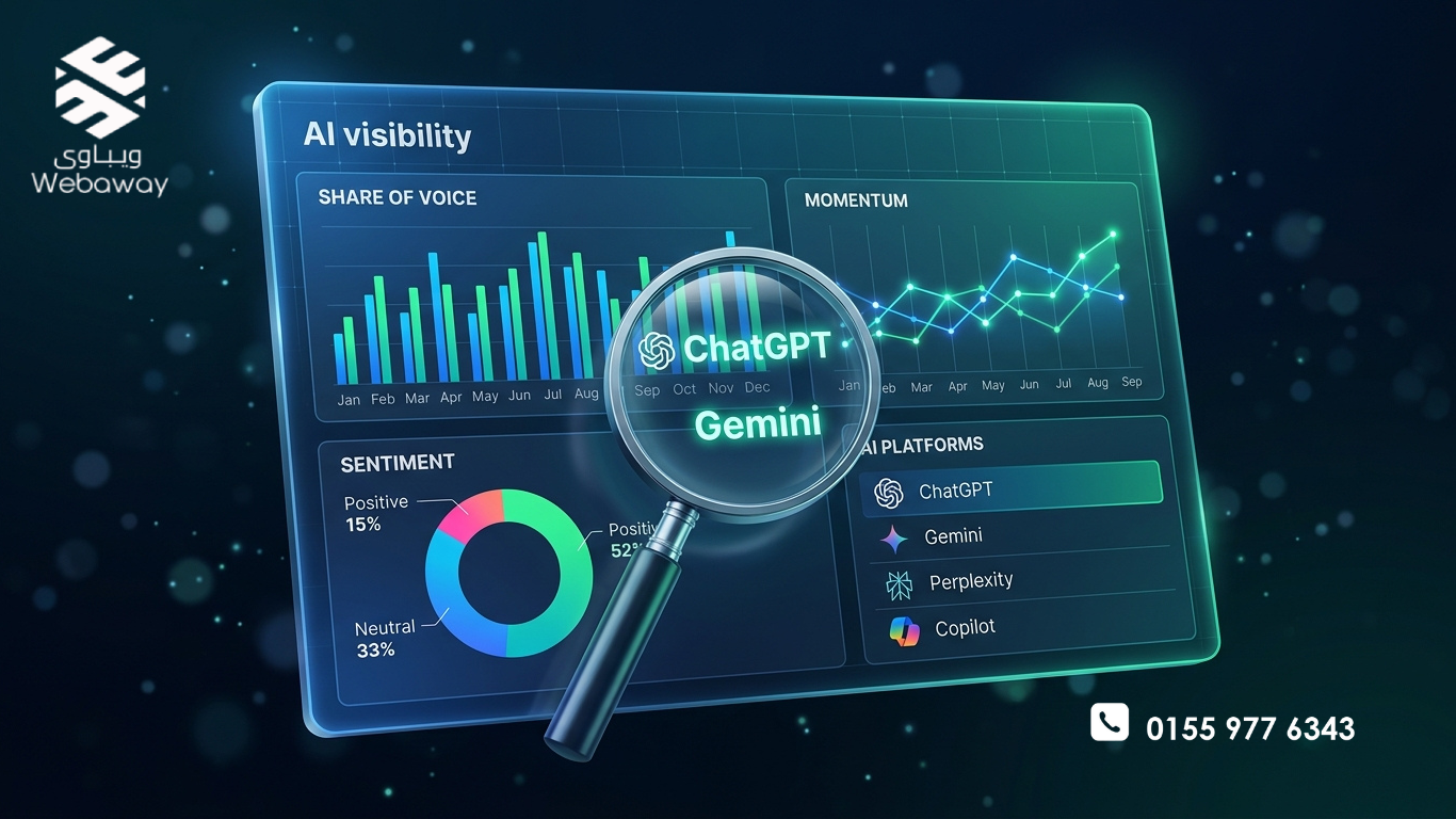 دليل عملي لقياس ظهور علامتك التجارية في AI Search: الأدوات، المقاييس، الأخطاء الشائعة، ودراسات حالة من السوق المصري.