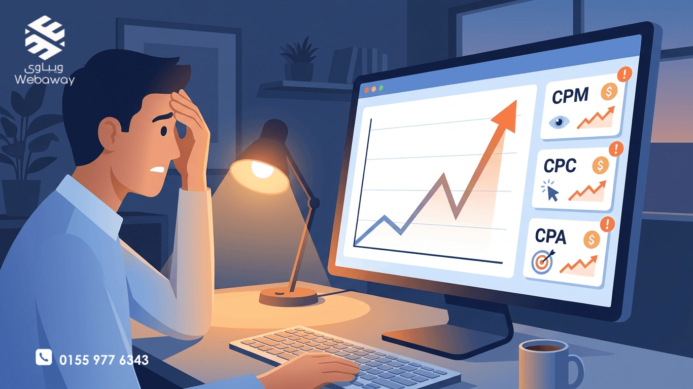 تكلفة إعلانك ارتفعت فجأة ومش عارف السبب؟ اكتشف 10 أسباب حقيقية لارتفاع التكلفة، وإزاي تتصرف قبل ما تخسر ميزانيتك.